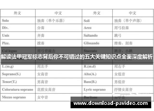 解读法甲冠军标志背后你不可错过的五大关键知识点全面深度解析